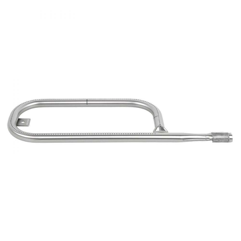 VEVOR Grill Burner Tube for Weber Q100, Q120, Q1000, Q1200, Baby Q Gas Grills, 17 inch 304 Stainless Steel Tube Burner for Weber 516001, 516002, 50060001, Replacement Part 69957, 60040, 41657, 45657