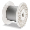 VEVOR Wire Rope Kit, 1/8" 100 ft 304 Stainless Steel Cable with 124 Accessories, 1600 lbs Breaking Strength, 7x7 Strands Construction Marine Aircraft Grade for Handrail Stair Decking Fence Outdoors