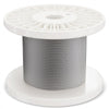 VEVOR Wire Rope Kit, 1/8" 100 ft 304 Stainless Steel Cable with 124 Accessories, 1600 lbs Breaking Strength, 7x7 Strands Construction Marine Aircraft Grade for Handrail Stair Decking Fence Outdoors