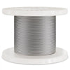 VEVOR Wire Rope Kit, 1/8" 100 ft 304 Stainless Steel Cable with 124 Accessories, 1600 lbs Breaking Strength, 7x7 Strands Construction Marine Aircraft Grade for Handrail Stair Decking Fence Outdoors