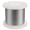 VEVOR Wire Rope Kit, 1/8" 600 ft 316 Stainless Steel Cable with Cutter and Gloves, 1600 lbs Breaking Strength, 7x7 Strands Construction Marine Aircraft Grade for Handrail Stair Decking Fence Outdoors