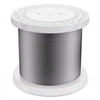 VEVOR Wire Rope Kit, 1/8" 1000 ft 316 Stainless Steel Cable with Cutter and Gloves, 1600 lbs Breaking Strength, 7x7 Strands Construction Marine Aircraft Grade for Handrail Stair Decking Fence Outdoors