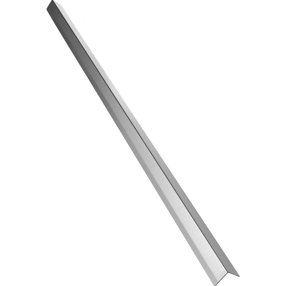 VEVOR Stainless Steel Corner Guards 2 x 2 x 48 inch Metal Wall Corner Protector Pack of 10 Corner Guards 20 Ga 304 Stainless Corner Guard with 90-Degree Angle for Wall Protection and Decoration