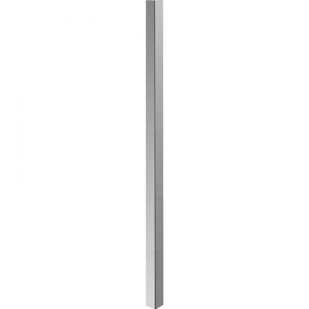 VEVOR Stainless Steel Corner Guards 2 x 2 x 48 inch Metal Wall Corner Protector Pack of 10 Corner Guards 20 Ga 304 Stainless Corner Guard with 90-Degree Angle for Wall Protection and Decoration