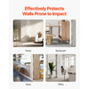 VEVOR Stainless Steel Wall Corner Protector, 1.5 x 1.5 x 48 inch, 10 Pack Metal Corner Guards, 304 Stainless Steel Edge Trim 90-Degree Angle for Home,Office,Commercial Wall Protection, with 3m Tape