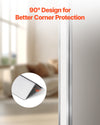VEVOR Stainless Steel Wall Corner Protector - 90 degree design for corner protection
