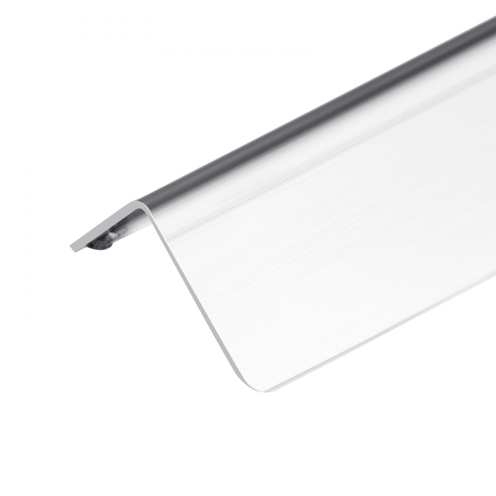 VEVOR Stainless Steel Wall Corner Protector, 1 x 1 x 48 inch, 10 Pack Metal Corner Guards, 304 Stainless Steel Edge Trim 90-Degree Angle for Home,Office,Commercial Wall Protection, with 3m Tape