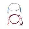 VEVOR Zipline Kit, 160 ft, 6 mm Steel Cable, Backyard Zipline, Up to 330 lb, for Outdoor, Durable Zipline for Kids with 6.9 ft Spring Brake, Removable Trolley & Swing Seat, Ages 6-16, Not for Adults