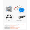 VEVOR Zipline Kit, 80 ft, 6 mm Steel Cable, Backyard Zipline, Up to 330 lb, for Outdoor, Durable Zipline for Kids with 6.9 ft Spring Brake, Removable Trolley & Swing Seat, Ages 6-16, Not for Adults