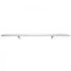 VEVOR Stainless Steel Shelf 12" x 72" Foldable Wall Mount Floating Shelf, Heavy-Duty Commercial Shelves with Brackets, 300LBS Capacity, Easy to Clean, Suitable for Restaurant, Home Kitchen, Garage