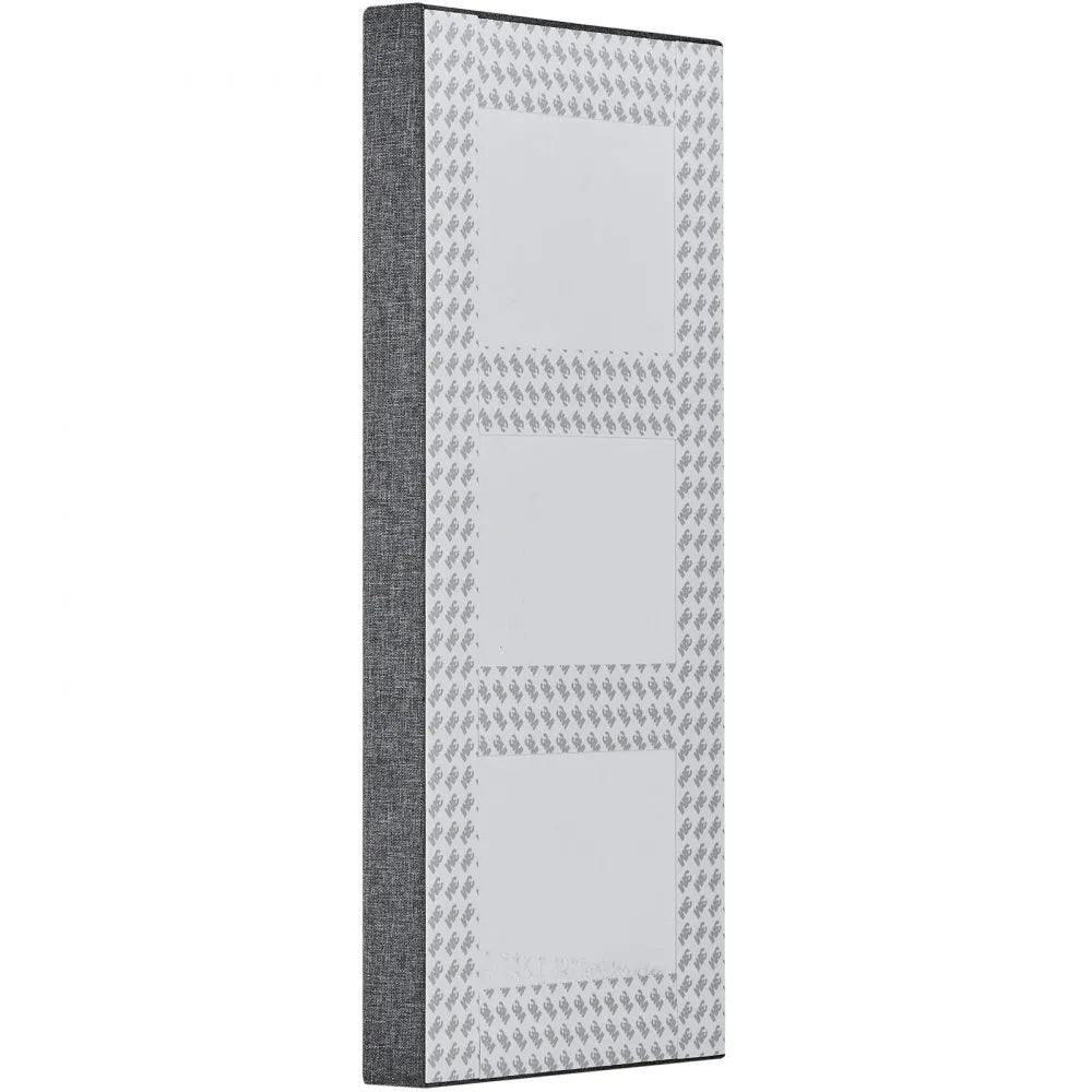 VEVOR 4 PCS Acoustic Panels, 2 inch Thick 23.6 x 11.8 inch Fiberglass Sound Absorbing Panels, Self-adhesive Soundproof Wall Boards, for Studios, Office, Home Theater,Meeting Room, Gray
