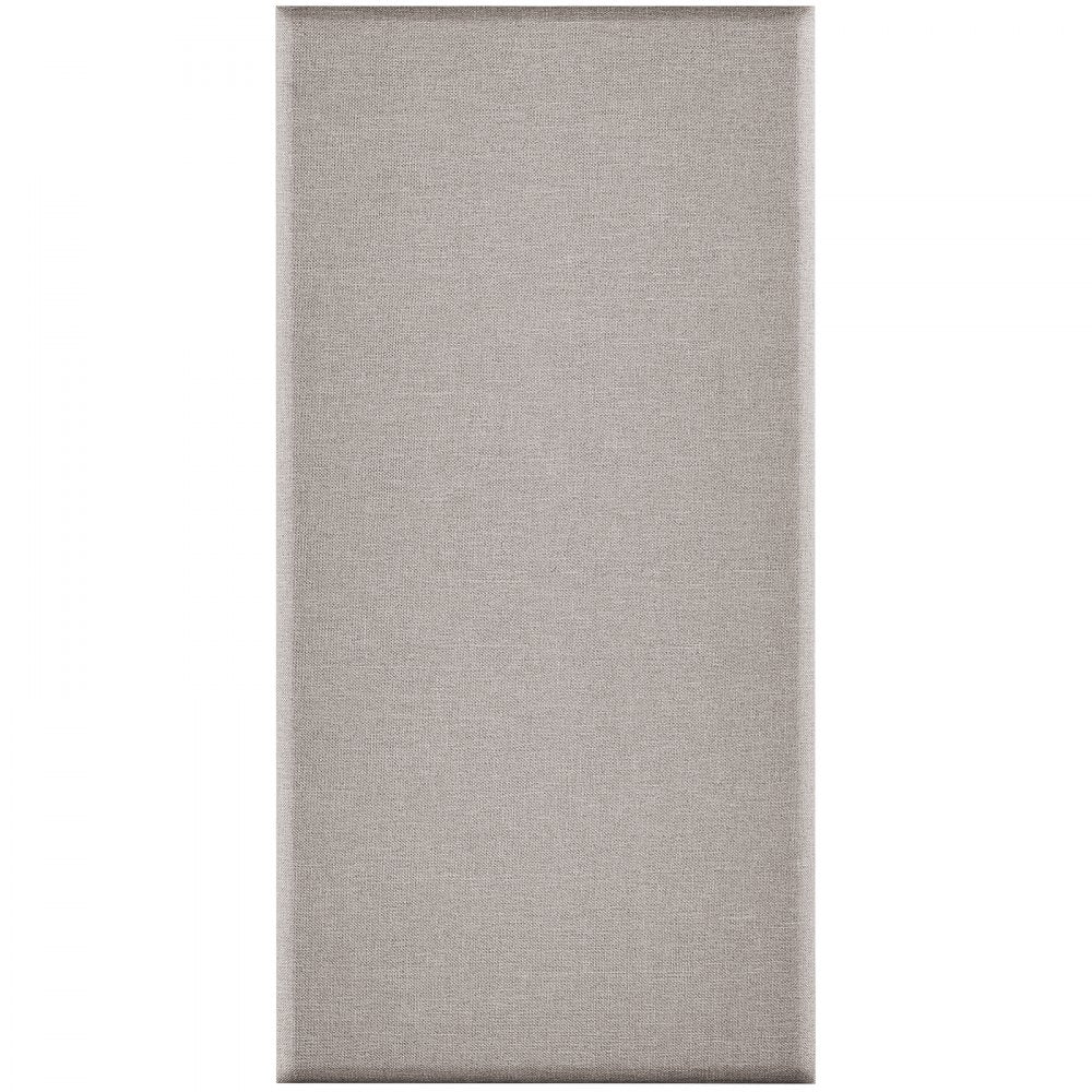VEVOR 4 PCS Acoustic Panels, 2 inch Thick 23.6 x 11.8 inch Fiberglass Sound Absorbing Panels, Self-adhesive Soundproof Wall Boards, for Studios, Office, Home Theater,Meeting Room, Camel