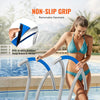 VEVOR Pool Handrail, 2 PCS 30x30 in Pool Railing, Stainless Steel with Base Plate for Indoor/Outdoor Pools,Swimming Pool Safety Railing for Decks,Rust-Proof Grab Bar w/ Grip Cover&Accessories for Spas
