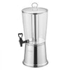 VEVOR Beverage Dispenser, 2.1 Gallon Drink Dispenser for Parties, Stainless Steel + Plastic Juice Dispensers with Spigot Ice Chamber, Iced Tea Lemonade Juice Water Dispensers, for Restaurants, Hotels