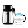 VEVOR Water Distiller, 4L 1.05 Gallon Pure Water Purifier Filter For Home Countertop, 750W Distilled Water Maker, Stainless Steel Interior Distiller Water Making Machine to Make Clean Water, Silvery