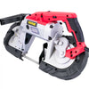 VEVOR Cordless Band Saw, 5-Inch Cut Capacity, Variable Speed, Handheld, 10A Motor, for Metal, Wood, Tubing, Pipes, Rebar, Plastic