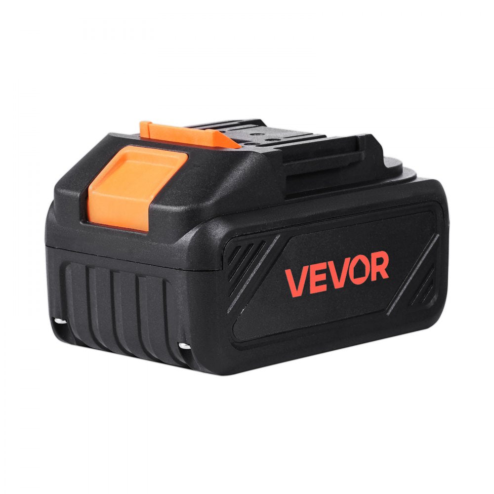 VEVOR 20V MAX, Portable Battery and Charger Combo, AC 110V, 4.0 Ah Lithium-Ion Battery Pack, 4000 mAh Large Capacity, Extended Runtime, Compatible with Series Tools, for Replacement and Fast Charging