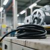 VEVOR 50 FT 6AWG Portable Power Cable (3 Conductor), Heavy Duty 600V SOOW Electrical Power Cable, Industrial Grade Electric Wire, Premium CPE Rubber Jacket, Copper Extension Cord for Welder Machine