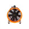 VEVOR Portable Ventilator, 8 inch Heavy Duty Cylinder Fan with 16.4ft Duct Hose, 195W Strong Shop Exhaust Blower 1070CFM, Industrial Utility Blower for Sucking Dust, Smoke, Smoke Home/Workplace