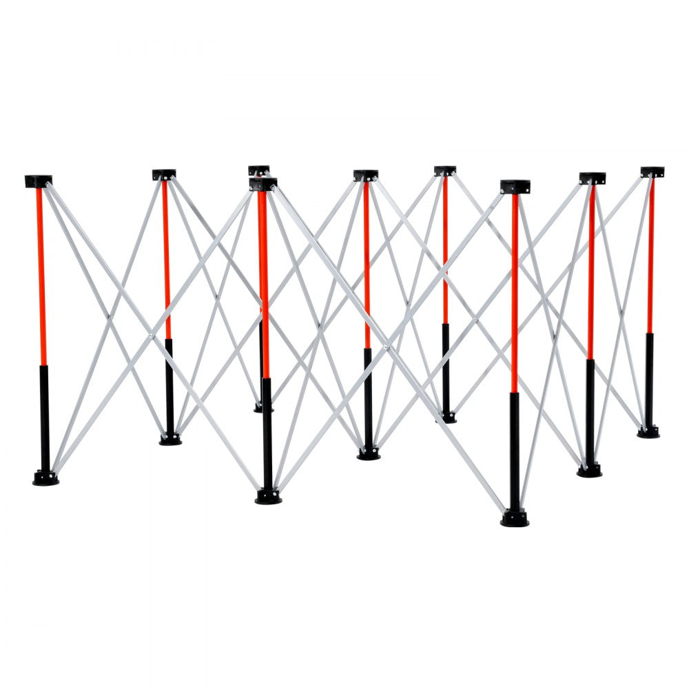 VEVOR Portable Folding Workstand, 4.15 x 4.15 ft Collapsible Workbench, 3500 lbs Weight Capacity, No Assembly Foldable Work Stand with Storage Bag, Table Top NOT Included, for Garage Workshop Outdoor