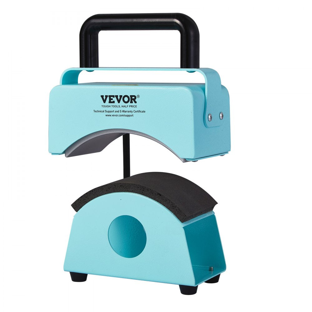 VEVOR Hat Press Machine, Mini Hat Heat Press for Caps with Integrated Control Panel, Cap Heat Press Machine with 5.9x3.15 inch Curved Heating Plate, Safety Base, and Glove, Automatic Shut-Off, Green