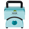 VEVOR Hat Press Machine, Mini Hat Heat Press for Caps with Integrated Control Panel, Cap Heat Press Machine with 5.9x3.15 inch Curved Heating Plate, Safety Base, and Glove, Automatic Shut-Off, Green