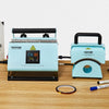 VEVOR 2 in 1 Tumbler and Hat Heat Press Machine, Mini Hat Heat Press for Caps and Hats, Tumbler Heat Press for 11-30oz Sublimation Tumblers and Mugs, Temperature and Time Control, Green