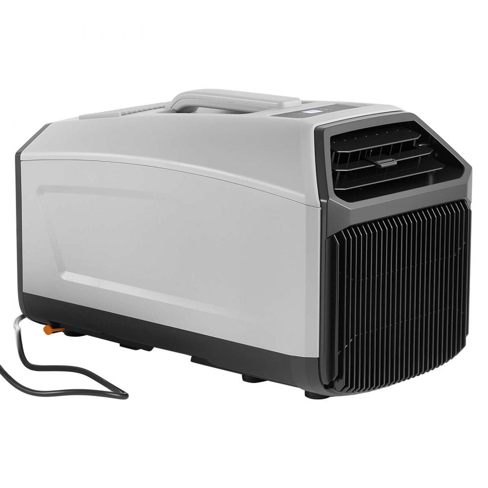 VEVOR Portable Camping Air Conditioner 3050 BTU, Tent AC Unit with Hose, Remote & Touch Control, 61–90°F Adjustable, 150 m³/h High Airflow, Low Noise, Ideal for Tent. RV, Outdoor Cooling, Dark Grey