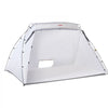 VEVOR Portable Paint Booth, Larger Spray Paint Tent with Built-in Floor & Mesh Screen, Painting Tent Station for Furniture DIY Hobby Tool, 10x7x6ft Spray Paint Shelter