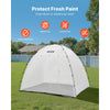 VEVOR Portable Paint Booth Tent, 91.7 x 67.7 x 74.8 inch Painting Tent Station, Spray Shelter with Built-in Floor & Mesh Screen, Large Space, Oxford Spray Painting Tents for Cupboard, Chairs, Tables