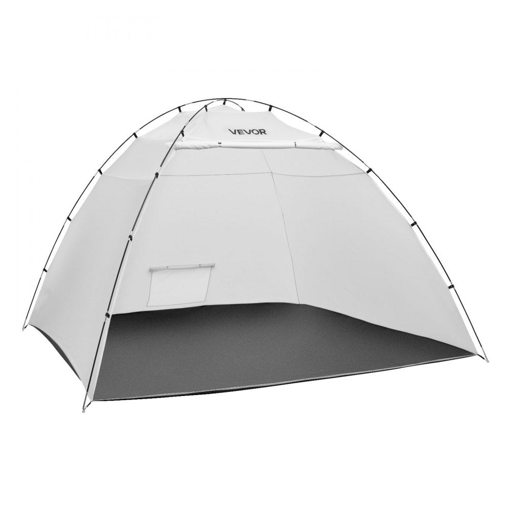 VEVOR Portable Paint Booth Tent, 116.14 x 114.96 x 79.53 inch Painting Tent Station, Spray Shelter with Built-in Floor & Mesh Screen, Large Space, Oxford Spray Painting Tents for Cupboard, Chairs