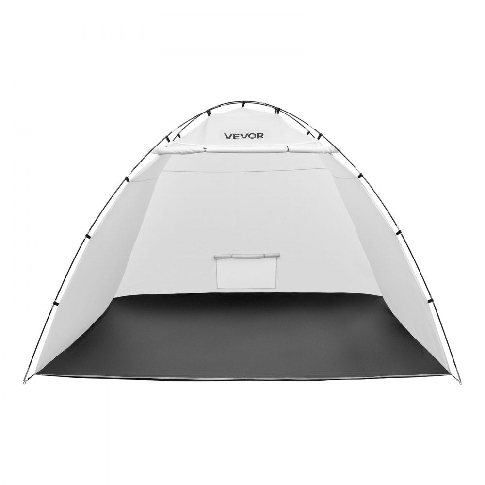 VEVOR Portable Paint Booth Tent, 116.14 x 114.96 x 79.53 inch Painting Tent Station, Spray Shelter with Built-in Floor & Mesh Screen, Large Space, Oxford Spray Painting Tents for Cupboard, Chairs