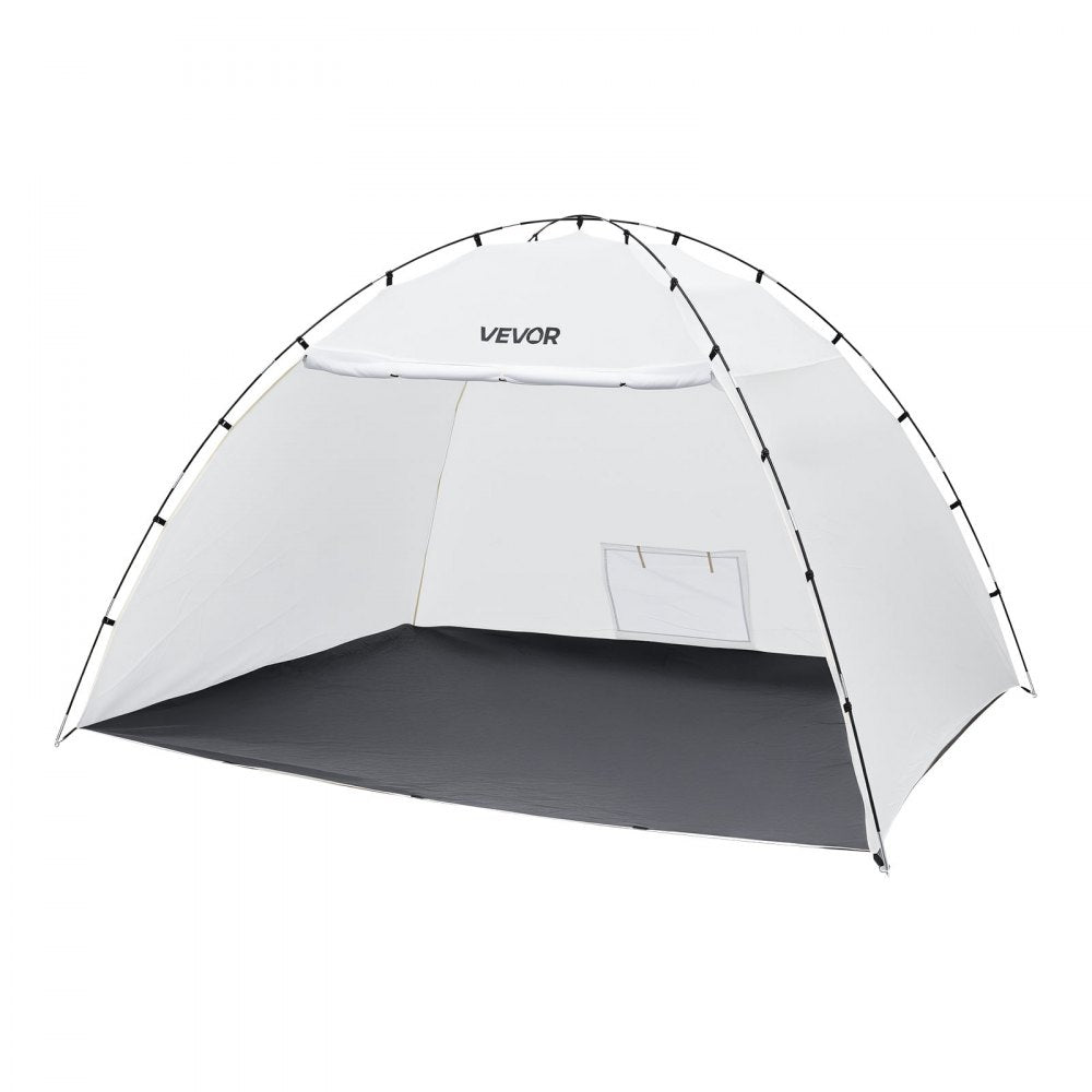 VEVOR Portable Paint Booth Tent, 115.35 x 90.55 x 74 inch Painting Tent Station, Spray Shelter with Built-in Floor & Mesh Screen, Large Space, Oxford Spray Painting Tents for Cupboard, Chairs, Tables