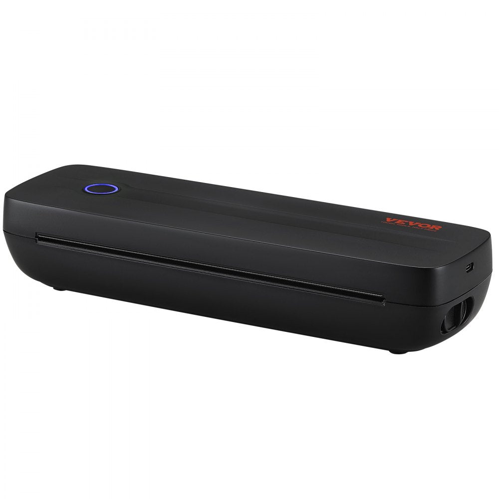 VEVOR Portable Printer - 2600mAh Battery, 203 DPI, Bluetooth Inkless Mobile Printer for A4, A5 & 8.5" x 11" Thermal Paper, Compatible with iOS, Android & Laptop, Ideal for Travel, Office & Home Use