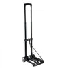 VEVOR Folding Hand Truck, 110 lbs Load Capacity, Collapsible Luggage Cart with 2 Wheels & 1 Elastic Rope, Utility Dolly Platform Cart for Airport Travel Furniture Luggage Office Moving, Black