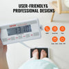 VEVOR Portable Medical Scale, Professional Digital Physician Scale for Weighing - with Anti-Slip Mat, 2 Units (kg/lb), Hold & Tare Function, 400LBS Capacity Physician Wight Scale for Gym Home Hospital