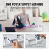 VEVOR Portable Medical Scale, Professional Digital Physician Scale for Weighing - with Anti-slip Platform, 2 Units, Hold & Tare Function, 440LBS Capacity Physician Weight Scale for Gyms Homes Hospital