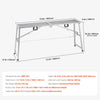 VEVOR Work Platform, 4 Gear Adjustable Height, Folding Alloy Steel Step Ladder, Portable Scaffolding Platform, 880 lb Load Capacity, Non-Slip Rubber Feet, Drywall Painting Stool, Cleaning & Washing
