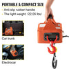 VEVOR 3-in-1 Electric Hoist Winch, 1100lbs Portable Electric Winch, 110V Power Winch Crane, 25ft Lifting Height, with Wire, Wireless, Manual Remote Control, Overload Protection for Lifting Towing