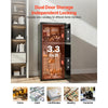 VEVOR Double Door Safe Box, 3.3 Cu. Ft, Heavy Duty Home Safe with Electronic Keypad, Anti-Theft, Digital Safety Lock Box with Key, Drop Slot, for Money, Firearm, Jewelry, Document, Valuables, Black