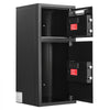 VEVOR Double Door Safe Box, 3.3 Cu. Ft, Heavy Duty Home Safe with Electronic Keypad, Anti-Theft, Digital Safety Lock Box with Key, Drop Slot, for Money, Firearm, Jewelry, Document, Valuables, Black