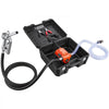 VEVOR Fuel Transfer Pump 12V DC 12 GPM Portable Electric Diesel Pump Kit, for Gasoline Diesel and Kerosene, 1/4 HP Motor, Cast Iron Housing, with Manual Fuel Nozzle, Discharge Hose, Filter Screen