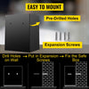 VEVOR Digital Depository Safe 1.7 Cubic Feet Made of Carbon Steel Electronic Code Lock Depository Safe with Deposit Slot with Two Emergency Keys Depository Box for Home Hotel Restaurant and Office