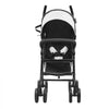 VEVOR Lightweight Stroller, Compact Easy Fold MultiPosition Recline Canopy Backrest, Carbon Steel Frame, Large Storage Basket, Umbrella Toddler Baby Stroller for Travel and More, Black/White