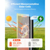 VEVOR 150W Foldable Monocrystalline Solar Panel, 23% Efficiency Portable ETFE Mono Solar Panel Charger with MC4 Output, Type-C, QC3.0 USB & DC Ports, IP67 Waterproof for Power Stations Camping Hiking