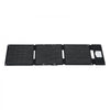 VEVOR 30W Foldable Solar Panel Charger, 16BB N-Type Monocrystalline Solar Panel 24% Efficiency, Ultra-Light Portable with USB-A, USB-A (QC3.0) & Type-C Ports for Camping, Backpacking, Phones, Tablets