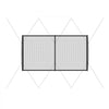 VEVOR Baseball Batting Cage, 22.2 x 12.1 x 7.9 FT Freestanding Portable Batting Cage, Hitting Cages with 4-Ply Knotless Polyester & Pitching Machine Opening, Battings Cages Netting for Indoor Outdoor