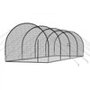 VEVOR Baseball Batting Cage, 40.0 x 12.1 x 10.0 FT Freestanding Hitting Net, for Indoor Outdoor Practice, 4-Ply Knotless Polyester Netting, Pitching Machine Opening, Baseball Hitting Trainer for Team