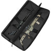 VEVOR Rifle Bag, 36 inch Tactical Double Long Gun Bag, Soft Rifle Case with Lockable Zipper, Portable Handle & Shoulder Strap, 3 Large Storage Pockets Rifle Case for Two 34" Rifles & 2 Pistols, Black