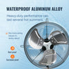 VEVOR 12'' Shutter Exhaust Fan, High-speed 1000 CFM, Aluminum Wall Mount Attic Fan with AC-motor, Ventilation and Cooling for Greenhouses, Garages, Sheds, Shops, FCC